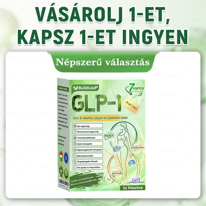 𝖡𝗎𝗂𝗅𝖽𝐿𝑒𝑎𝑓® GLP-1 8 az 1-ben Fit & Vital Szájon át szedhető oldat – Napi egyszer, 7 nap alatt látható változás / Elhízás, szív- és érrendszeri egészség, cukorbetegség, alvási apnoe, bélrendszer egészsége, ízületi problémák és még sok más esetén.🧪